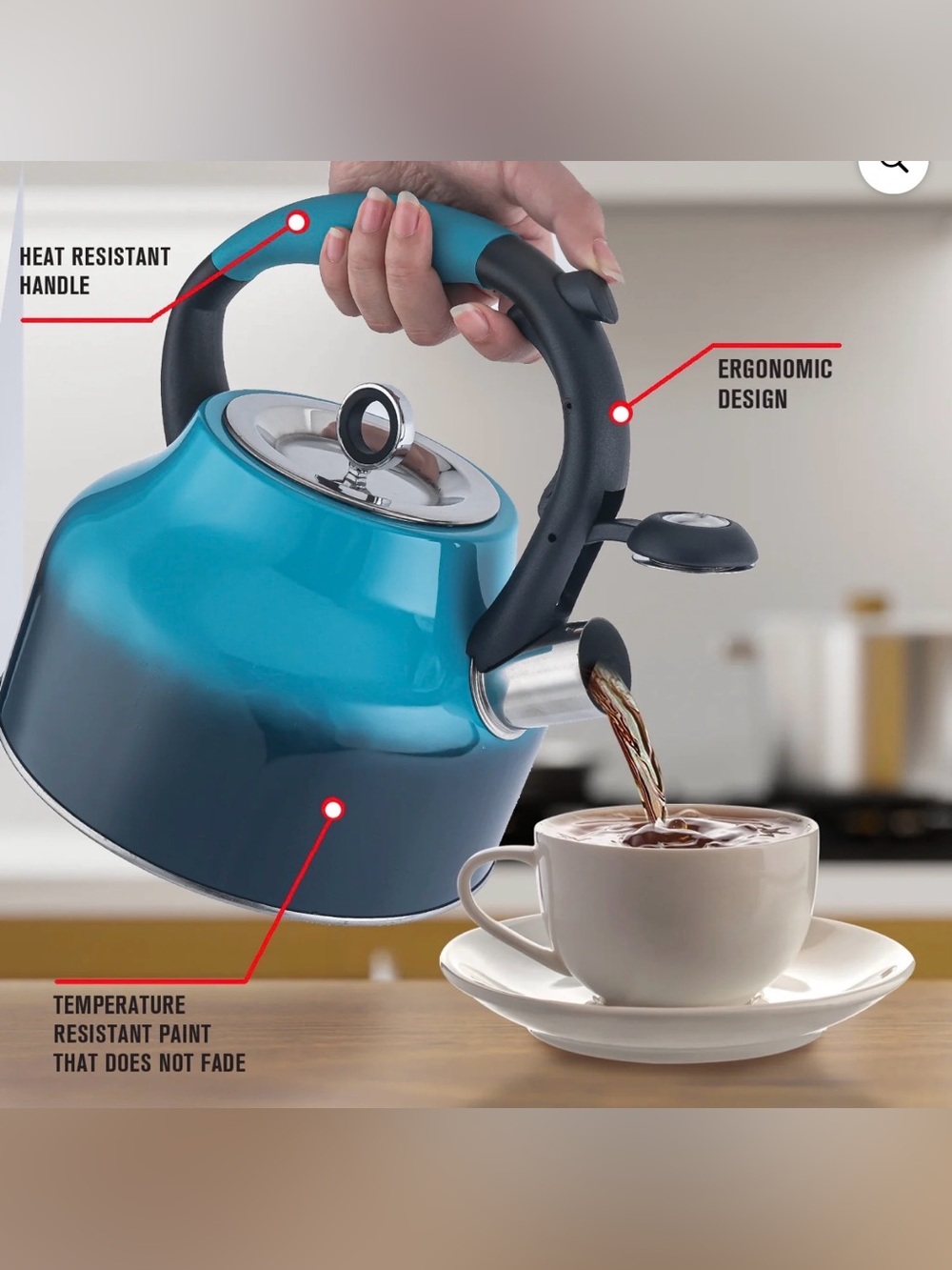 ☕️ Emeril Lagasse Tea Kettle - Picture 5 of 13